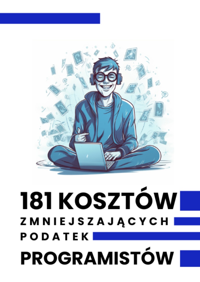 Okładka do ebooka 181 kosztów zmniejszających podatek programisty